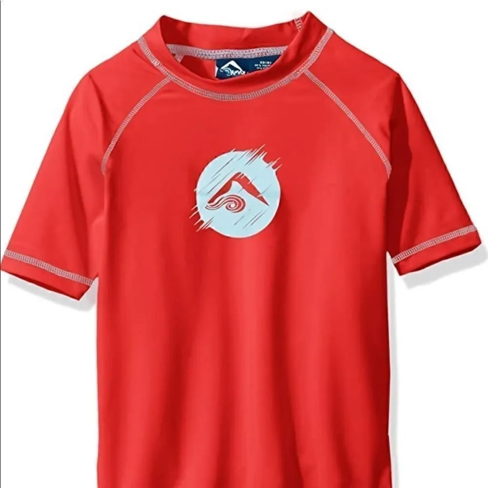 Kanu Surf Boys' UPF 50+ Sun Rashguard Swim Shirt